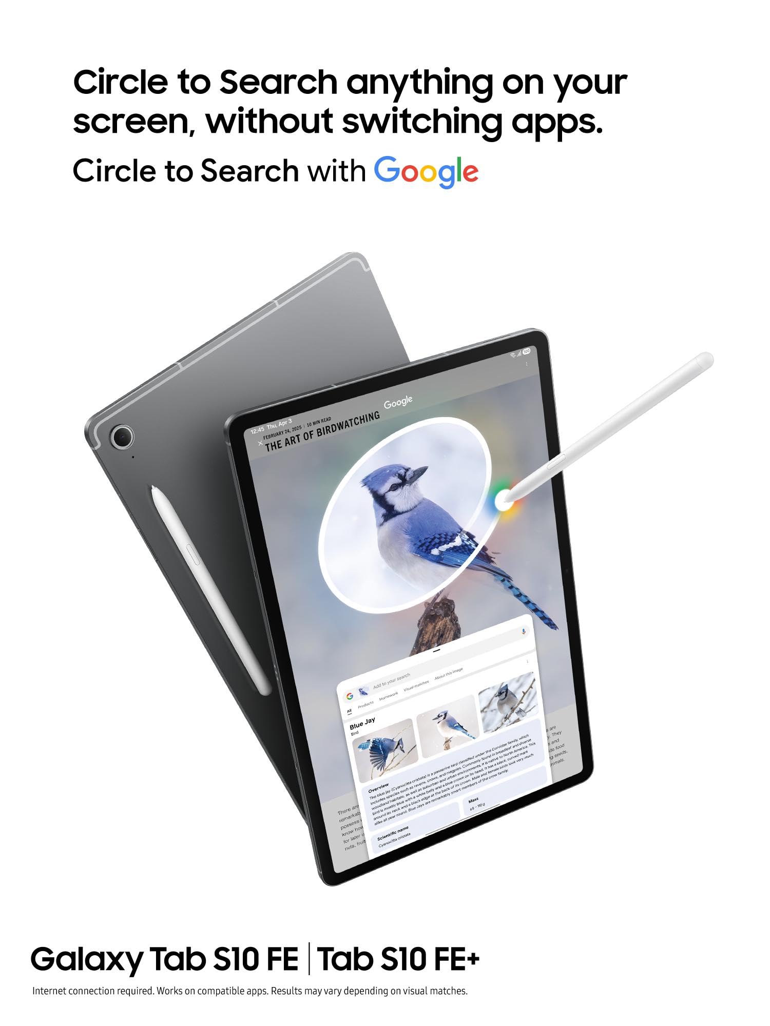 Samsung Samsung Galaxy S10 FE Android Tablet, Wifi, 128GB Storage, 8GB Memory, 10.9" Display, S Pen included, Long lasting Battery, Grey, 3 Year Extended Warranty (UK Version) in use