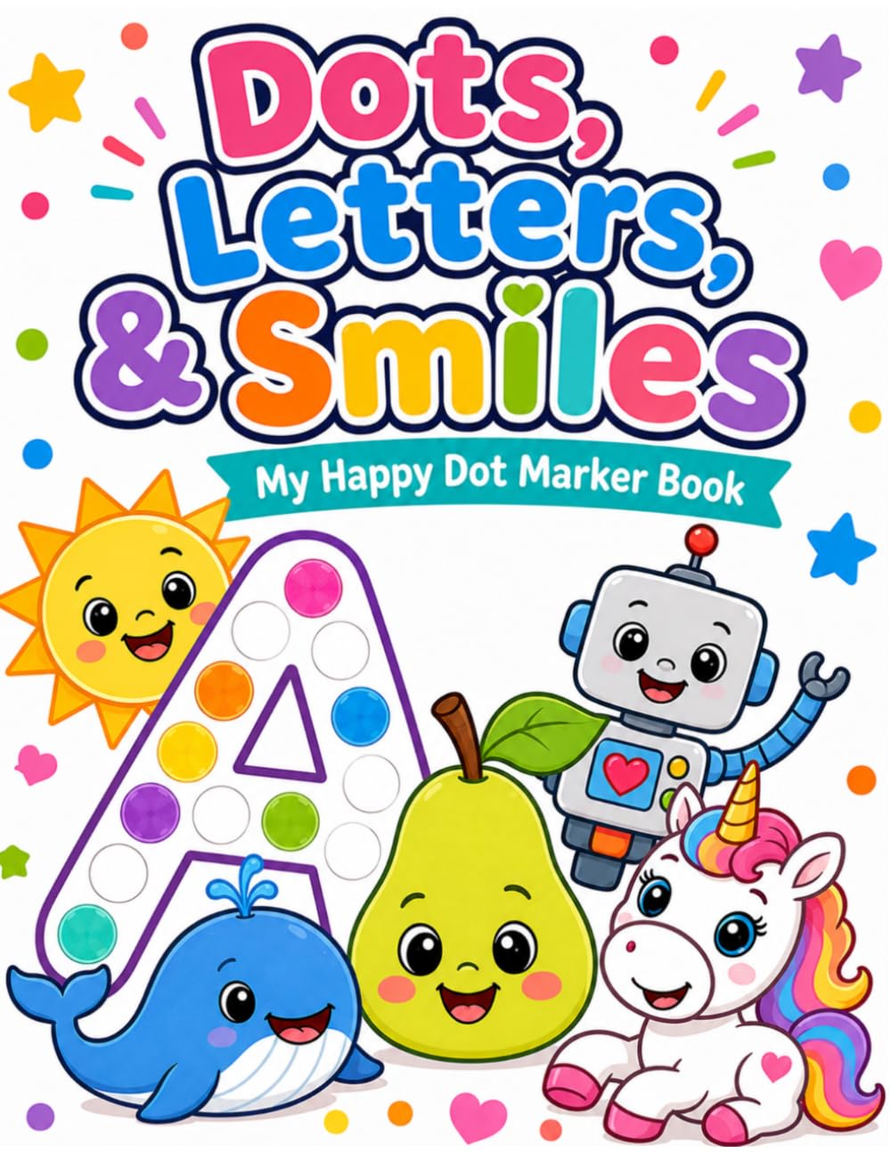 Dots, Letters, and Smiles: My Happy Dot Marker Book