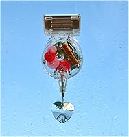 Kikkerland Acrylic Heart RainbowMaker, Transparent