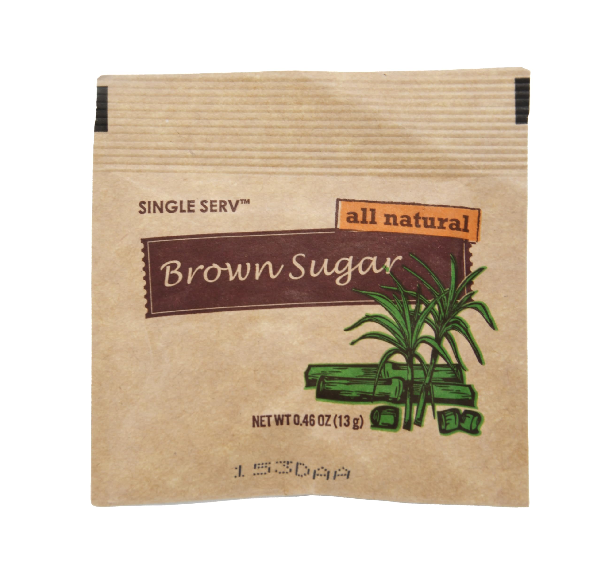 Sponsored Ad - Single Serv All Natural Brown Sugar Packets - Delicious Brown Sugar, Easy To Open, Perfect for On-the-Go Sweetening and Baking - 13g Individual Servings. 96 Count