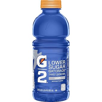 Gatorade G2 Thirst Quencher, Grape, 20 Ounce Bottles (Pack of 12) (Packaging May Vary)