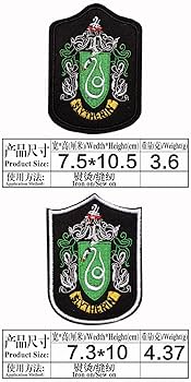 Amazon.co.jp: ハリポタ ワッペン アップリケ 刺繍ワッペン 寮