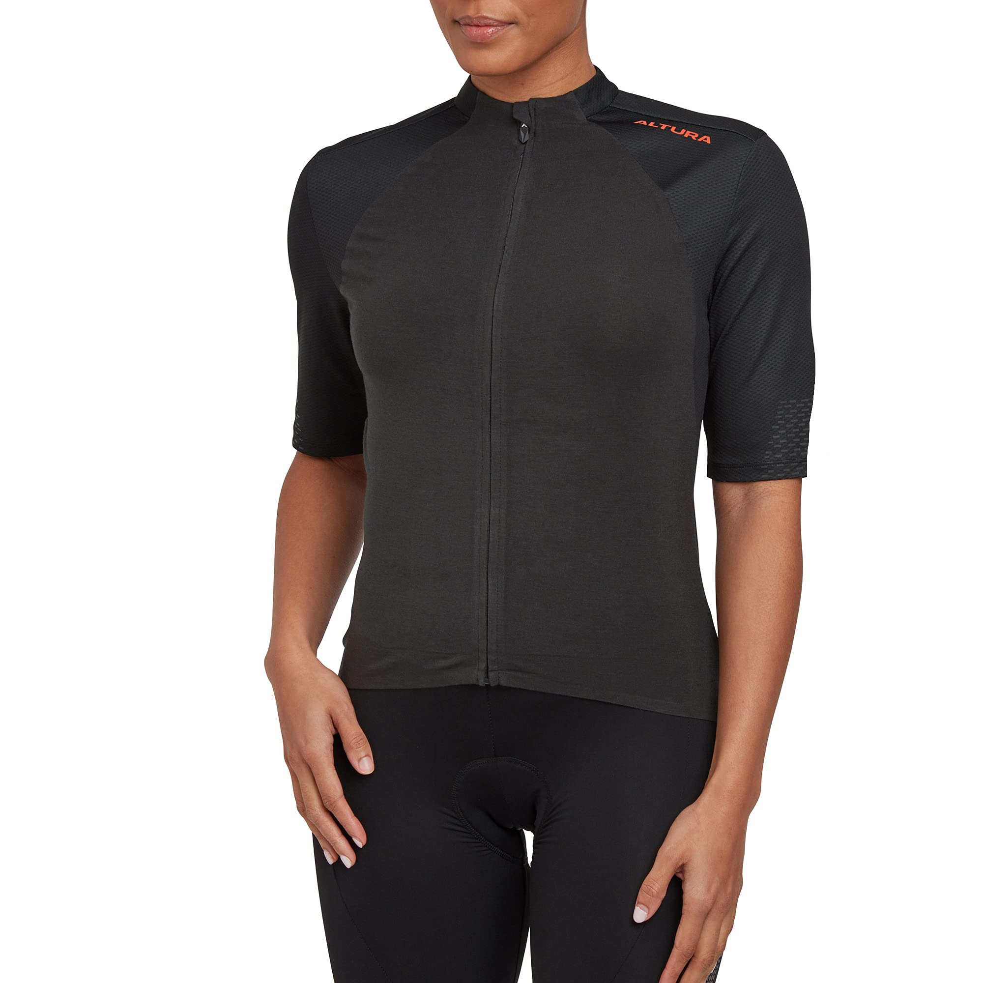 Altura Womens Endurance Short Sleeve Cycling Jersey - Charcoal - 16