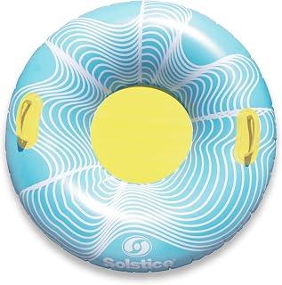 Solstice by SWIMLINE 36" Inflatable All-Season Snow Tube | Durable for Sledding & Ideal Pool Float | Fun for Kids & Adults | Ultimate Outdoor Enjoyment