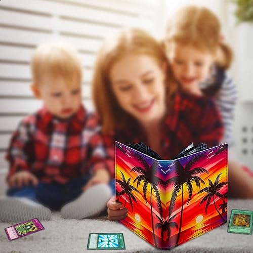 Vista 66 de Carpeta para tarjetas de intercambio, 4 bolsillos para tarjetas intercambiables, 400 bolsillos de doble cara, funda para tarjetas de tamaño Galaxia