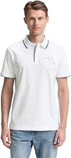 Tom Tailor Herren Poloshirt in Unifarben