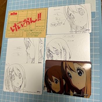 Amazon.co.jp: けいおん 原画 かっとぶくろ 京子アニメーション