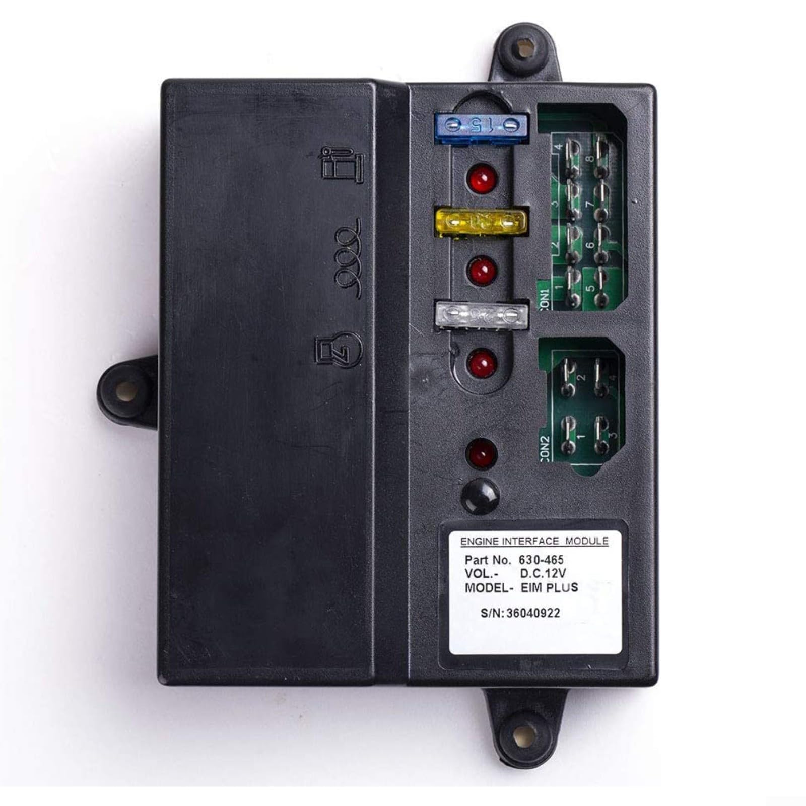 Módulo de interfaz de motor de generador de 12 V EIM 630-088 Unidad de controlador de repuesto Interruptor de relé solenoide de arranque Genset