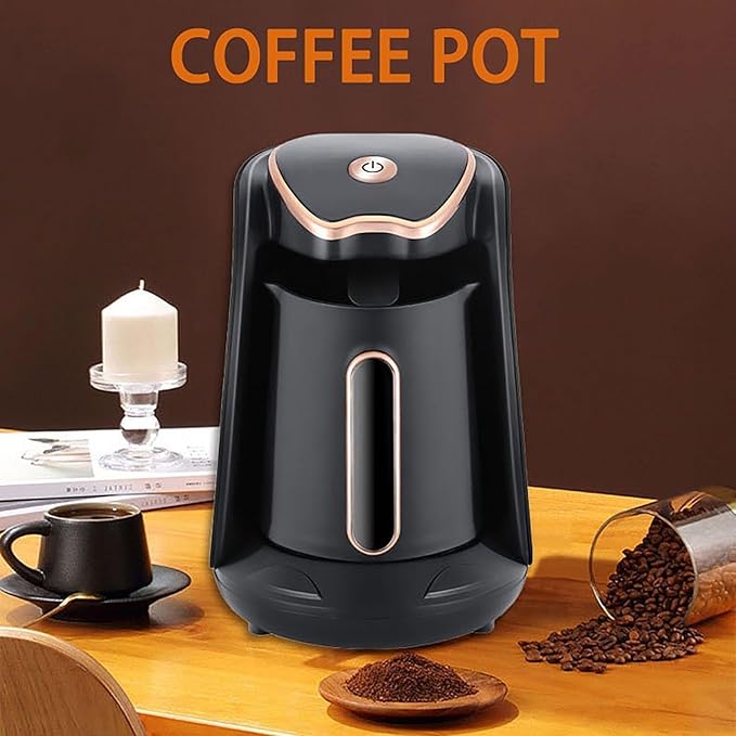 Cafetera Automática Turca, 600W, Capacidad 1-4 Tazas, Protección Contra Derrames miniatura 7