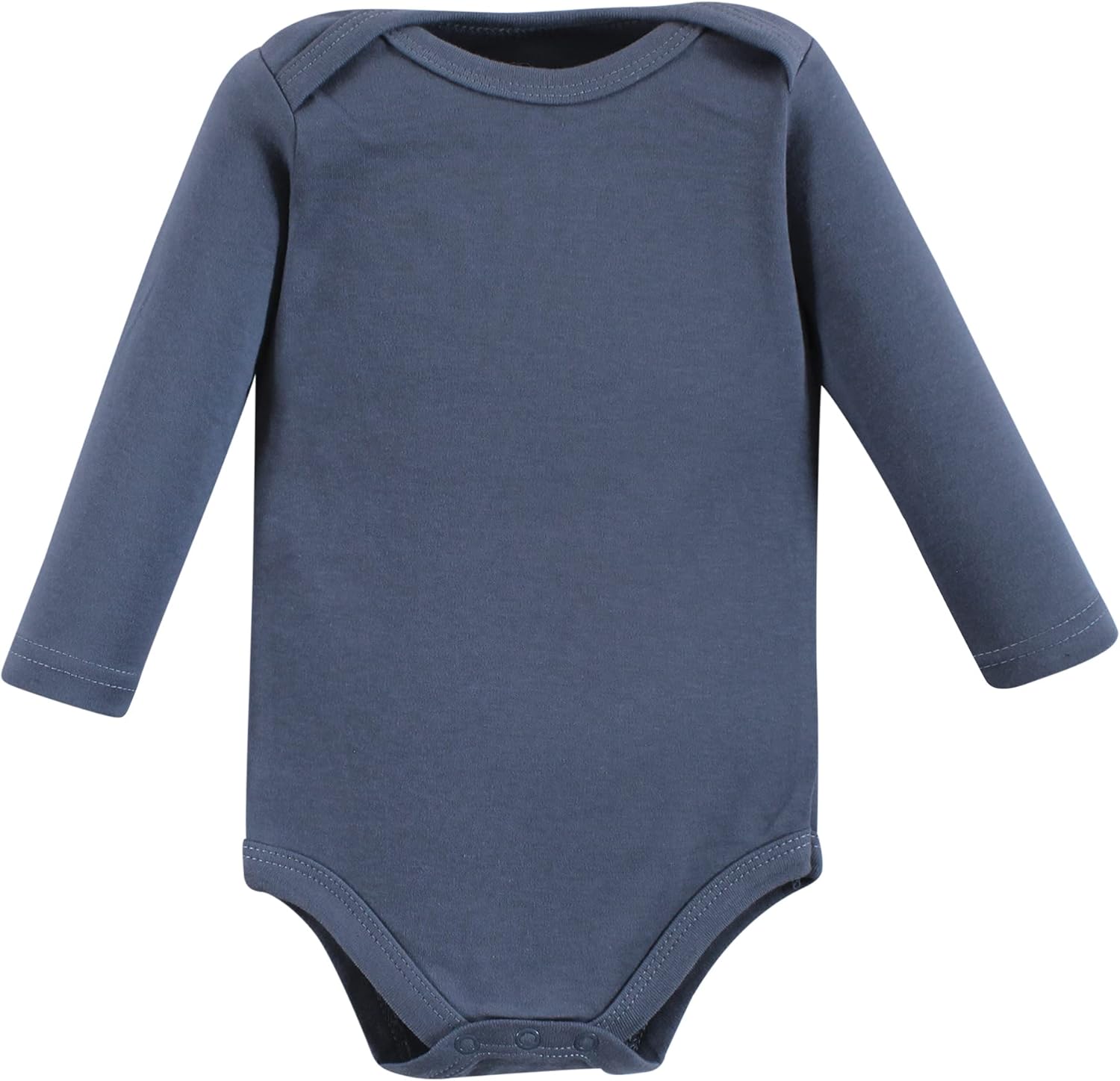 Hudson Baby baby-boys Cotton Long-sleeve Bodysuits 7-pack
