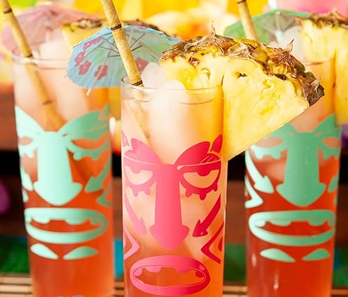 Miniatura 3 de Paquete de 100 pajitas de papel de bambú amarillo biodegradables, pajitas tropicales desechables para tartas