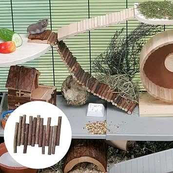 100PCS Craft Sticks, 4 Inch Long Natural Driftwood, 0.2-0.3 Inch in Diameter Mini Craft Sticks, Mini Wood Log for DIY, Photo Props, Farmhouse Centerpiece Decor and Rustic Home Decor