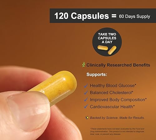 Miniatura 4 de DLNIA Berberina - Fórmula de doble acción con extracto botánico Phytosome Plus - Apoya la salud del corazón, el sistema inmunológico, el IG