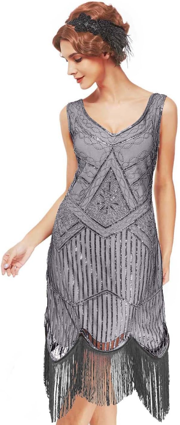 1920s a line dress Clearance