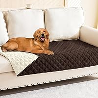 Vista 106 de Smiry Funda Impermeable para Cama de Perro Manta para Mascotas, Manta Suave y Lavable para Perros para Muebles Cama Sofá Sillón Reversible, a