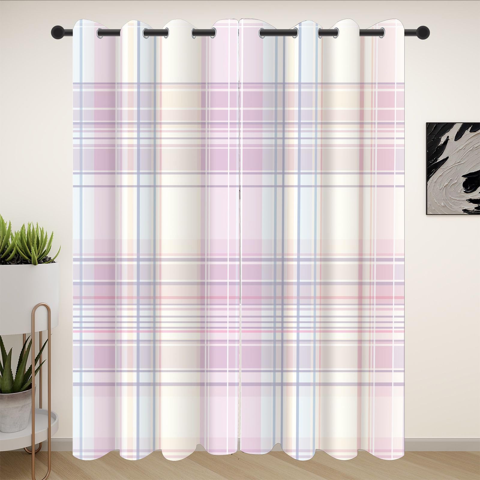 Rideaux occultants thermiques Rosa avec réduction du bruit et isolation hiver
