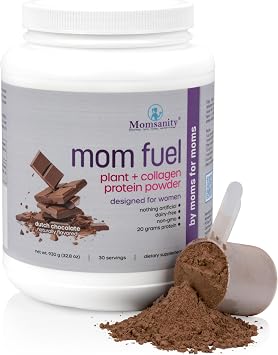 Mom Fuel Protein Chocolate | 20g + Collagen | 30 Servings
