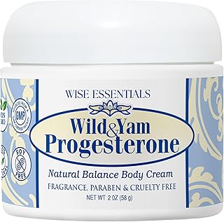 Crema de progesterona de ñame silvestre con f...