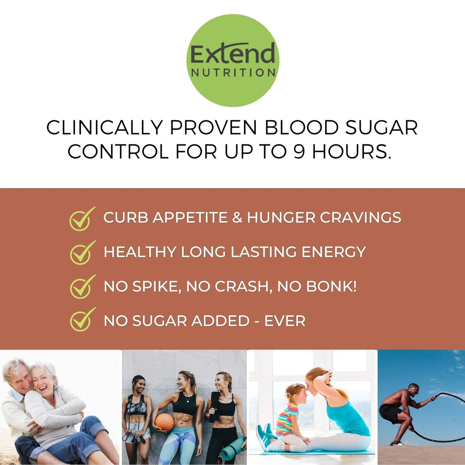 Buy Extend Nutrition Diabetic Snacks for Sugar Control, Low Carb, Low