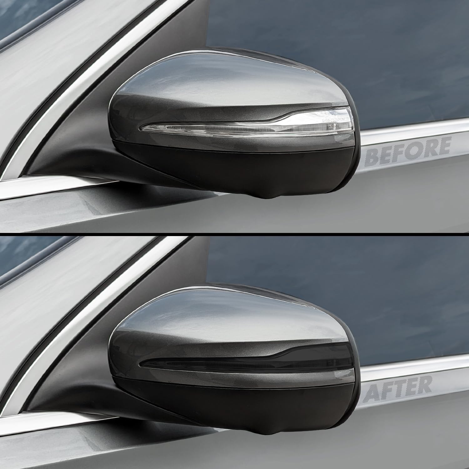 Smoke Precut Vinyl Tint Overlays For 2019-2025 Toyota RAV4 Mirror Turn Signals – MotorSkinz