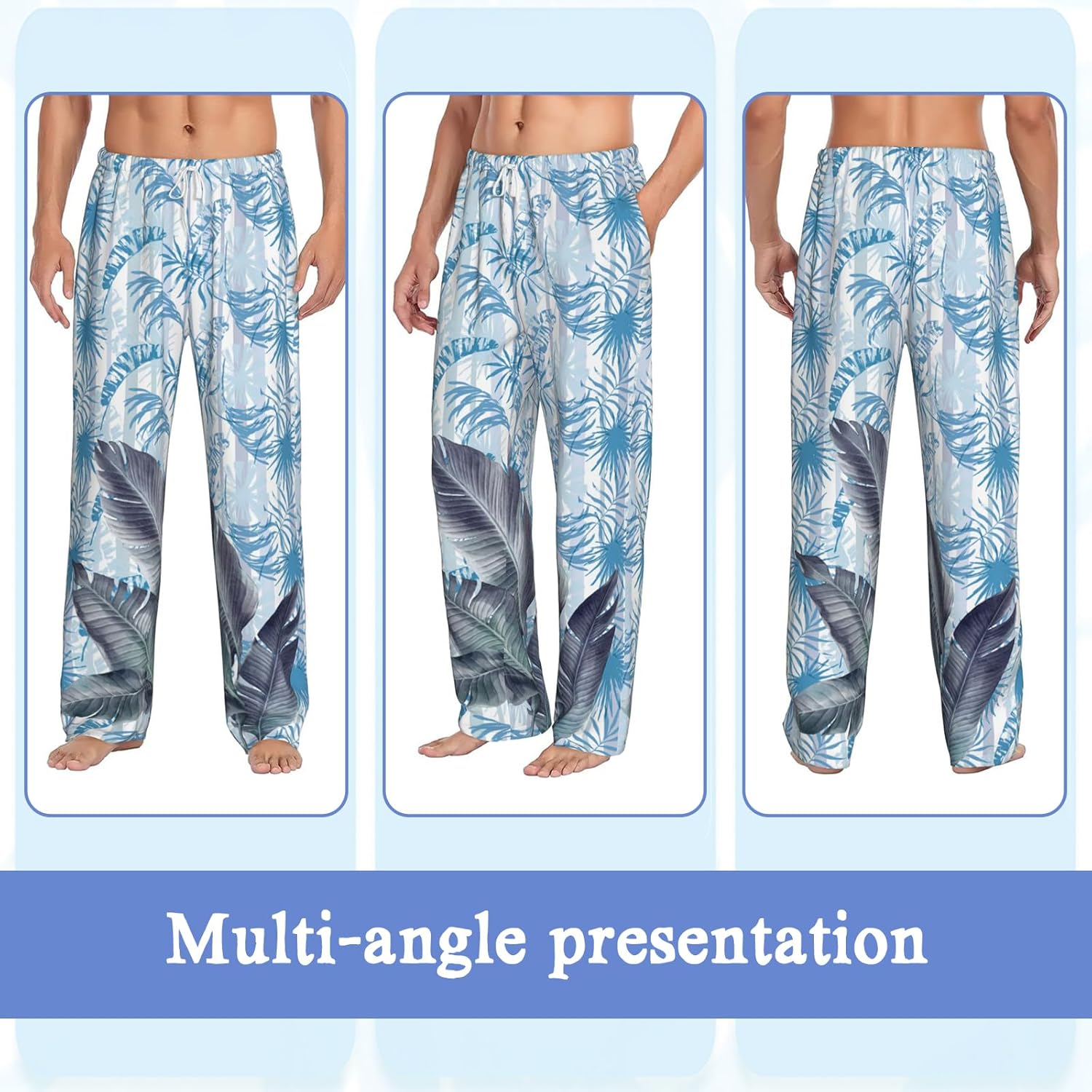 Men's Pajama Pants ，Separate Loose Fit Bottoms, Novelty Lounge PJ Bottoms Pants, Funny Sports Gift - Image 2