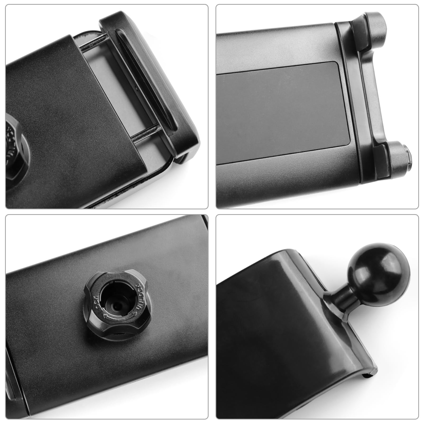 KUNGKIC Support de tablette de voiture pour BYD Dolphin Surf 2023-2025 - Extensible - Pour appuie-tête - Universel - Rotation à 360° | Support de téléphone portable extensible pour appuie-tête universel rotatif à 360° pour tablette