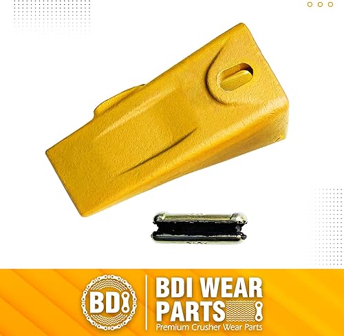 Miniatura 3 de 6737325 1 paquete de dientes y dientes de cubo de excavación de suciedad estilo Bobcat y 1 paquete 6737326 FlexPins (1 amarillo)