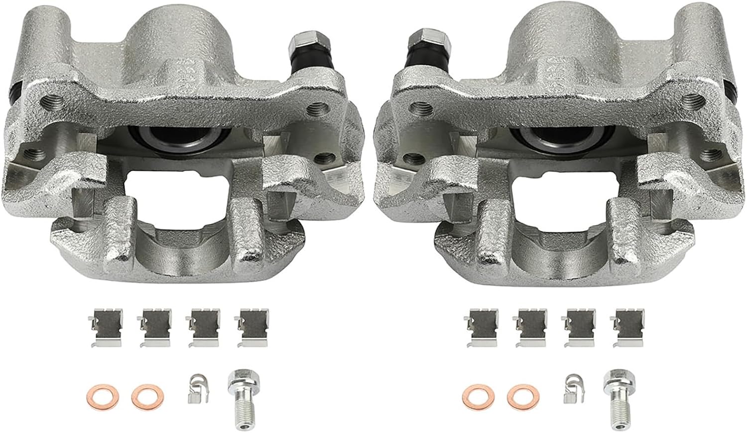 AUTOMUTO Rear Left & Right 19B2950 19B2951 Disc Brake Calipers With Bracket For Scion tC 2005-2010