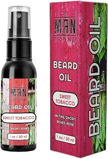 Sweet Tobacco Beard Oil Tobacco Scented Beard Oil for Moisturizing and Softening, Daily Care (1 Ounce)