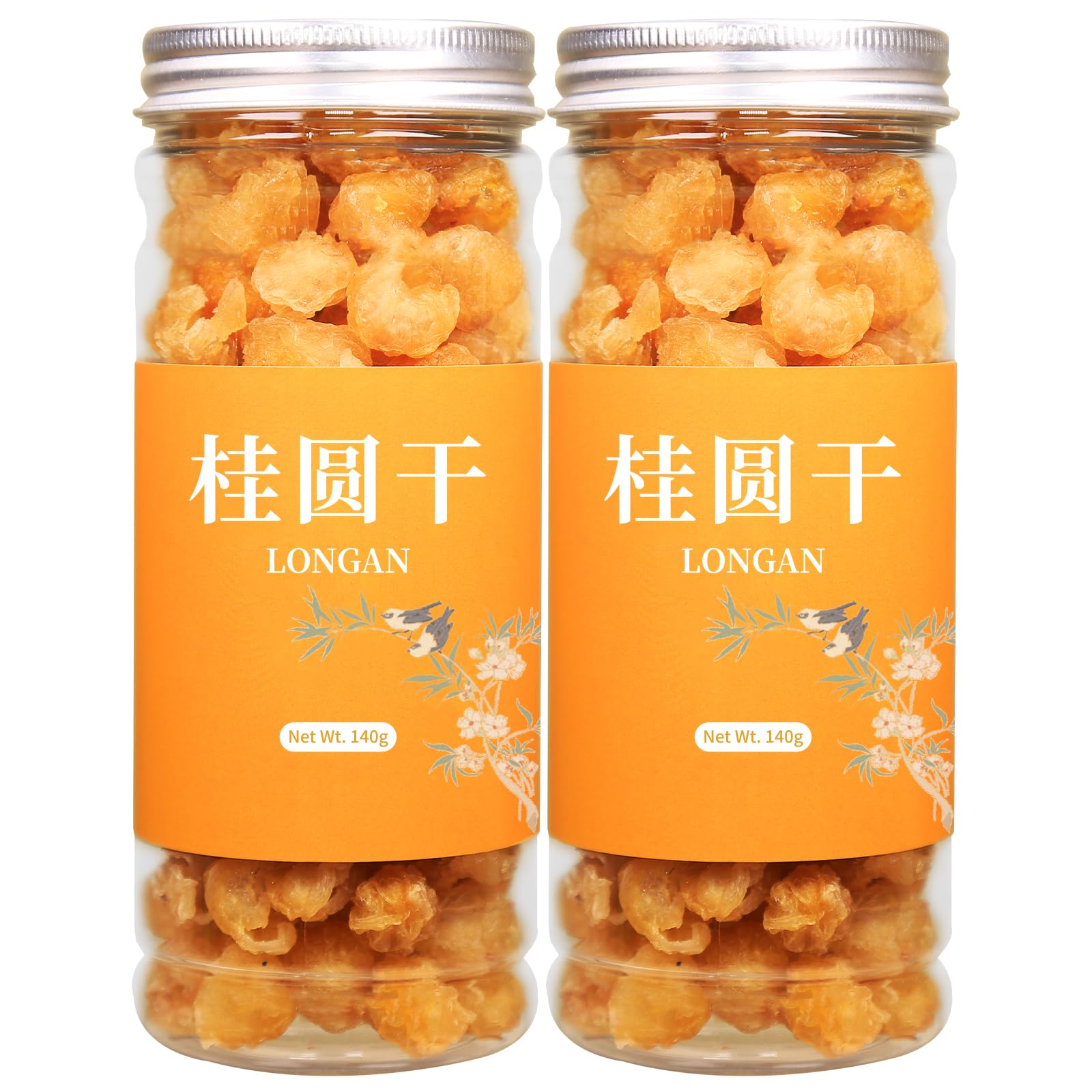 Wanhua Hall Dried Longan Pulp 10oz/280g Longan Fruit Gui Yuan 100% Natural Dragon Eye Fruit,Sulfur-free,No Sugar, Healthy Snack, Cooking&Chewing 桂圆干 龍眼乾