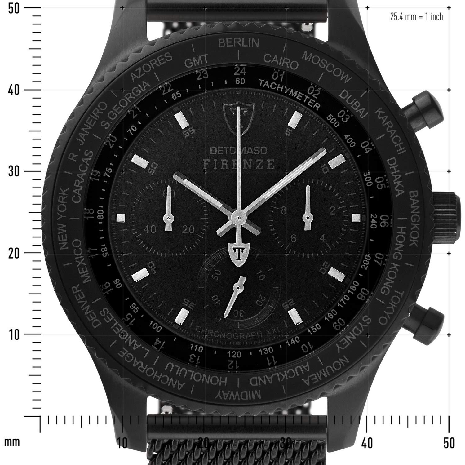DETOMASO Firenze XXL Black Watch