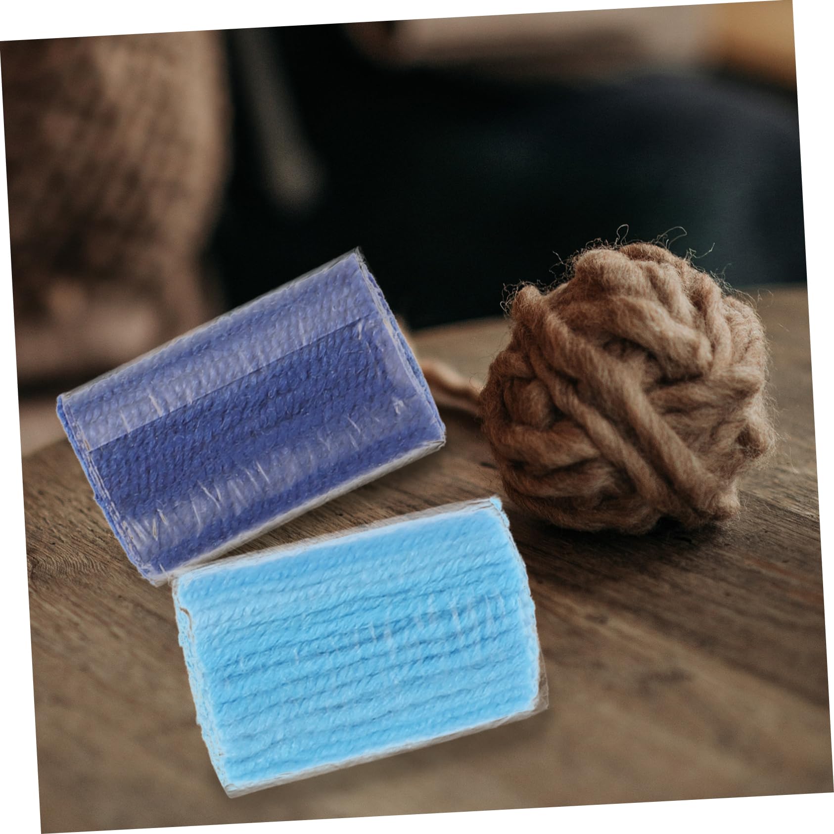 IWOWHERO 12pcs Carpet Embroidery Yarn Wool Area Rugs Threads Bundles Blanket Rugs Making Yarns Latch Hook s for s DIY Latch Hook Kit Wool Fiber Acrylic Replace - Image 3