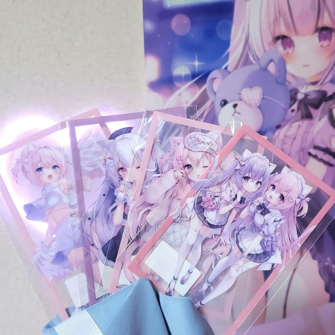 桃稚ちあ オンラインくじ A賞 二層A4アクリルパネル 2 桃稚ちあ