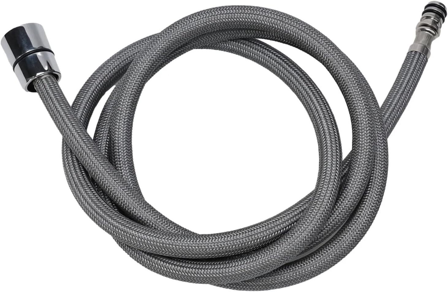 Gray Nylon Kitchen Faucet Pull Out Faucet Hoses 59'' Pull-out Hose Tube Kitchen Wash Basin Sink Basin Connect