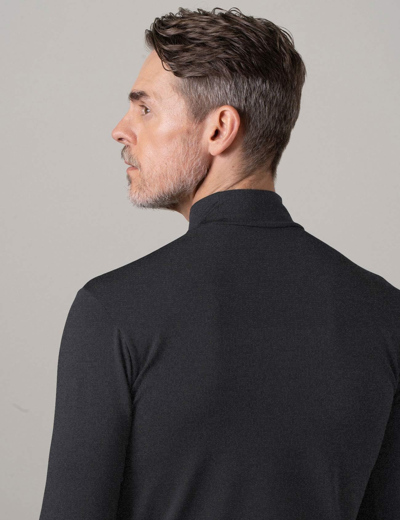 LAPASA Mock Neck warstwa bazowa top dla mężczyzn bielizna termiczna top długi rękaw koszulka lekka/średnia waga/ciężka jesień/zima M102/M123/M132