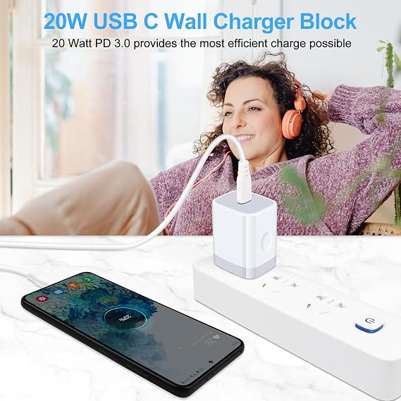 Fast Charger Block for Samsung Galaxy A17 A16 5G,A36,A37,S26 Ultra,S25 FE