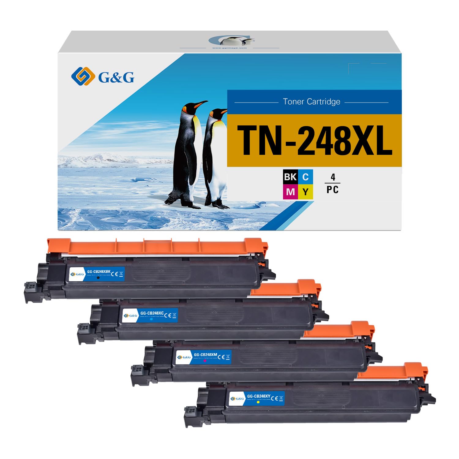 Brother Original TN-248VAL Toner Value Pack Cyan/Jaune/Magenta pas cher