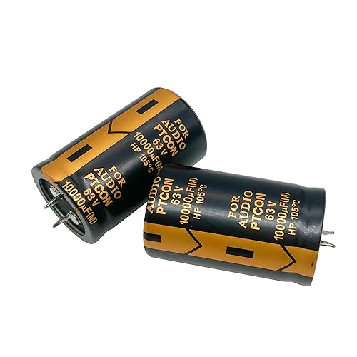 Vista 16 de 2 unids 80V 10000UF Snap in condensador electrolítico 35x70mm (1.37x2.76in) amplificador de potencia filtro audio condensador electrolítico audio