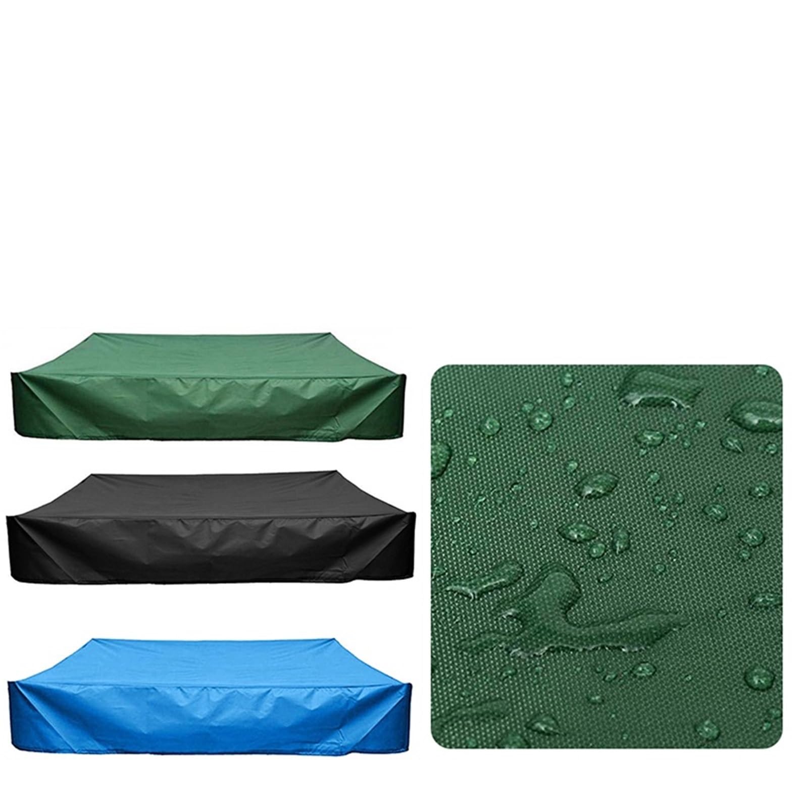 Protezione Antipolvere Quadrata Impermeabile con Copertura da Giardino con Coulisse per Il Giardino del Patio(Green (Hexagon),180x180cm)