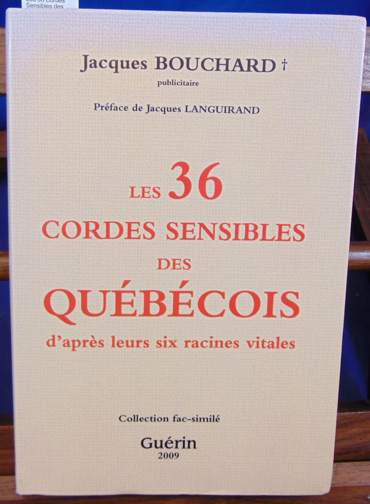 36 Cordes Sensibles des Qu�b�cois, D'apr�s Leurs S