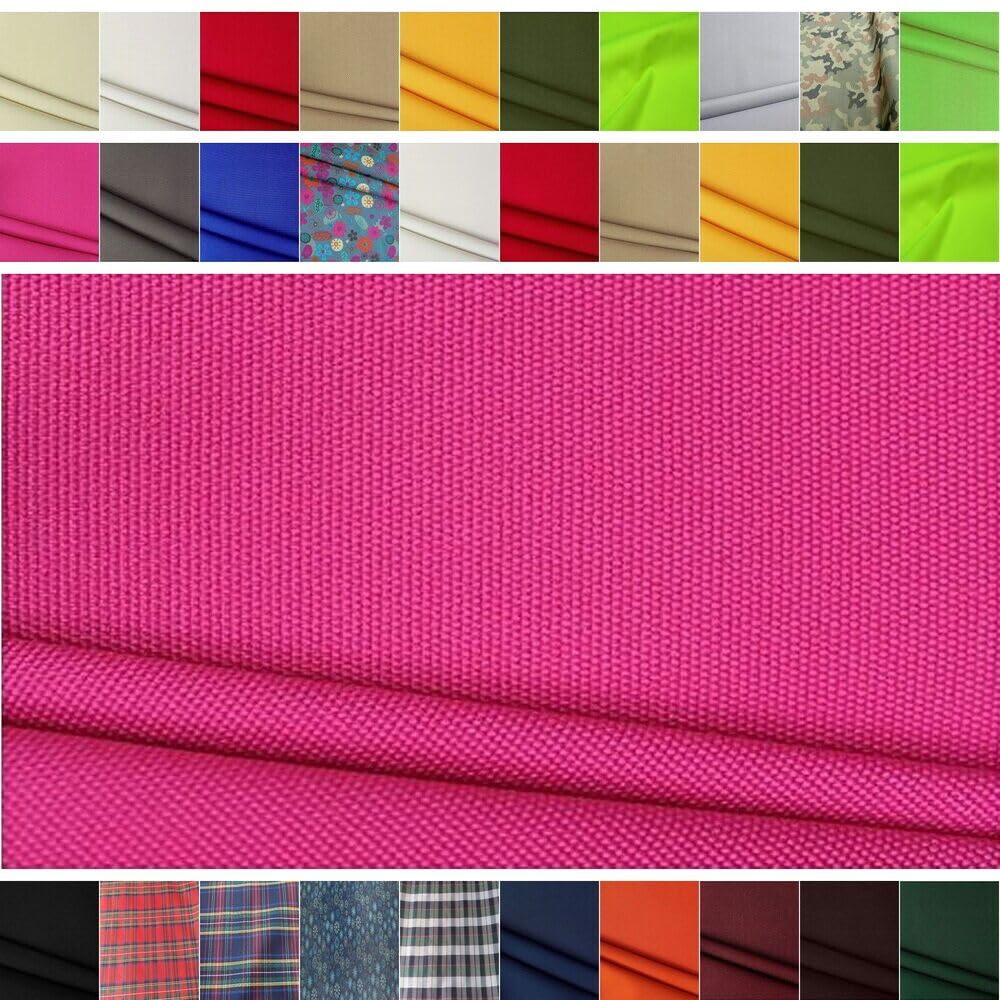 Fabrics-City pink nylonstoff CORDURA 600d, outdoor stoff, rucksack material, stabiles corduragewebe zum nähen, taschen, camping, wandern, langlebiges nylongewebe, 150X500cm, 3639