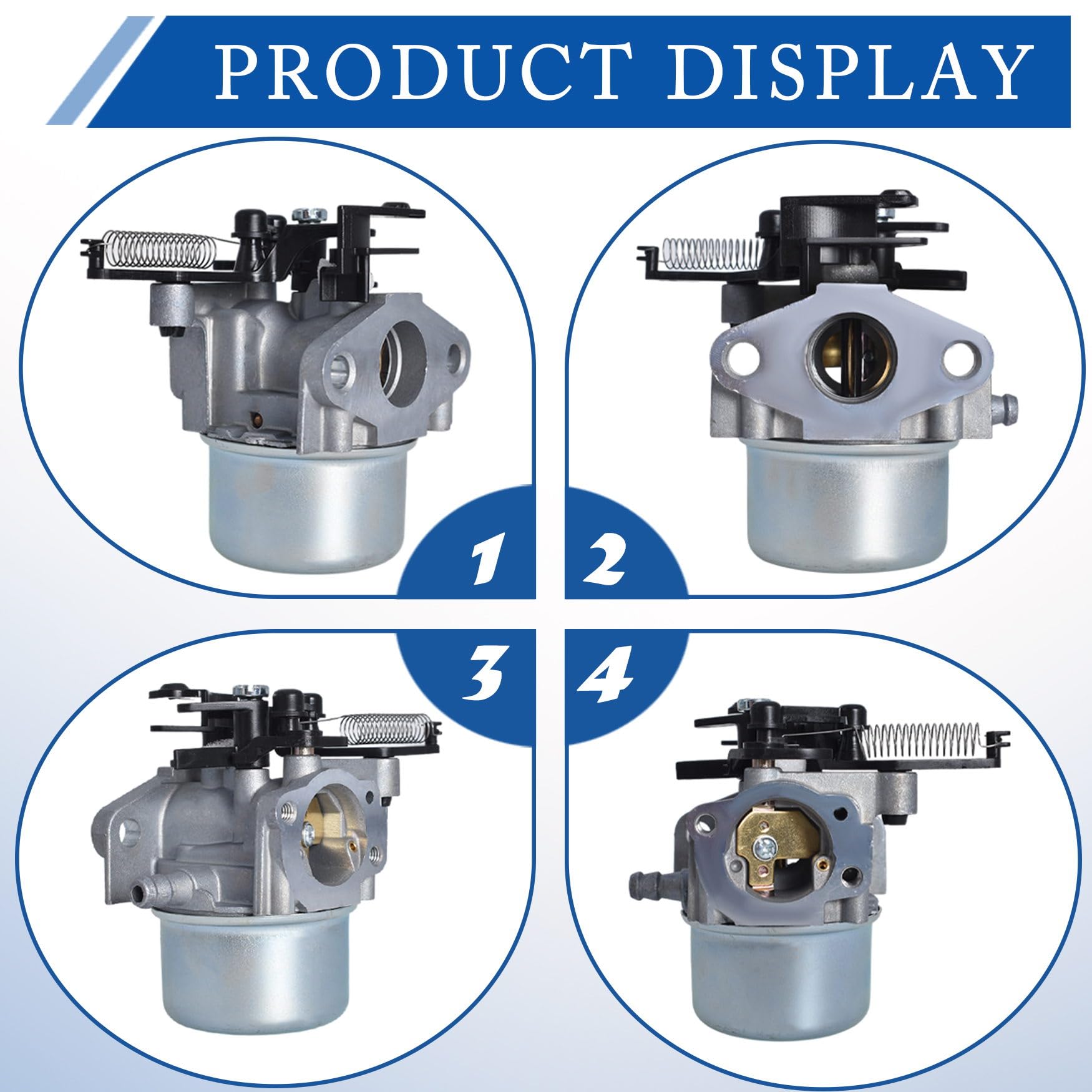 Vergaser Kraftstofffilter Dichtungssatz – Für Briggs & Stratton Motoren, Troy-Bilt