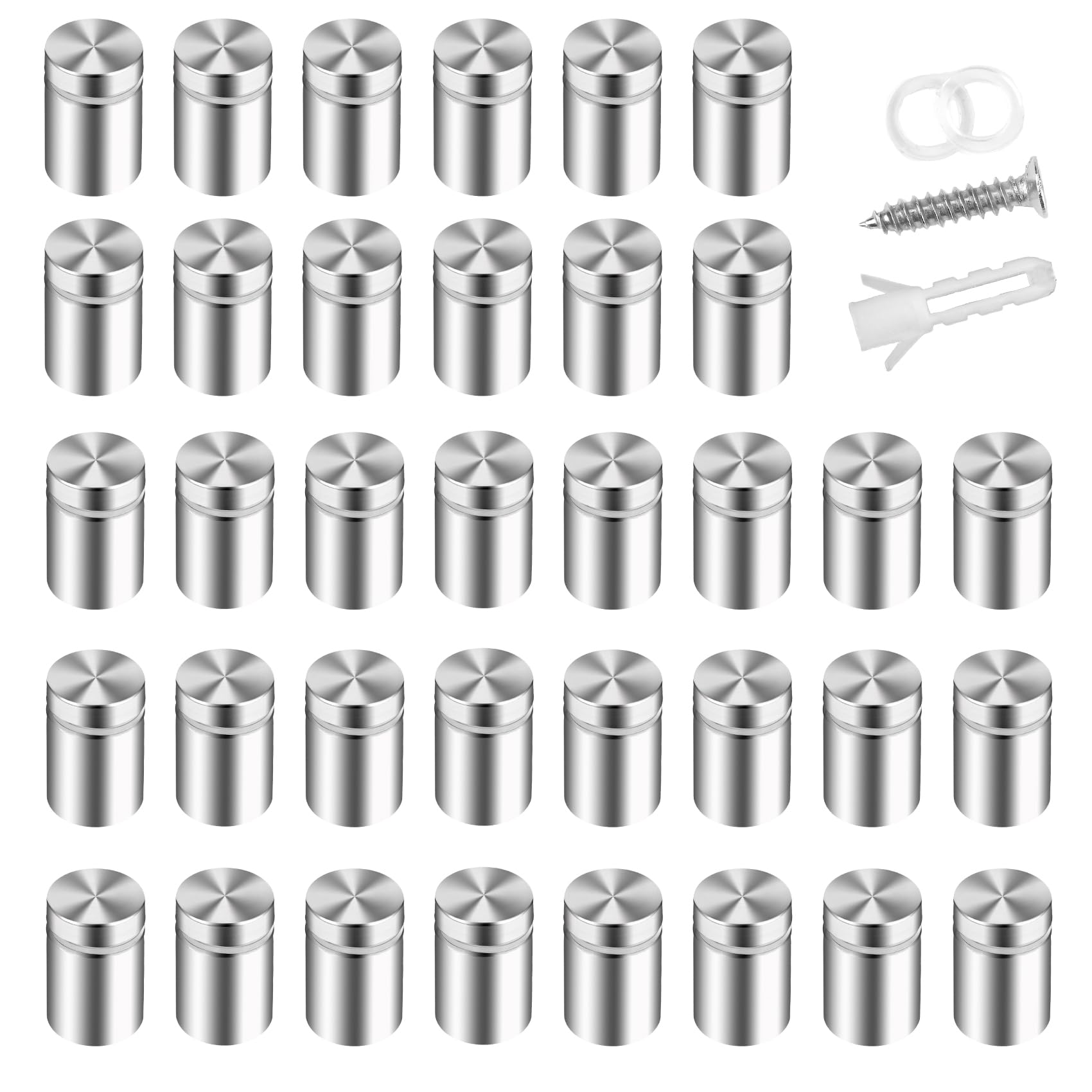 Standoff Screws & Acrylic Mounts - FREE SHIPPING -9