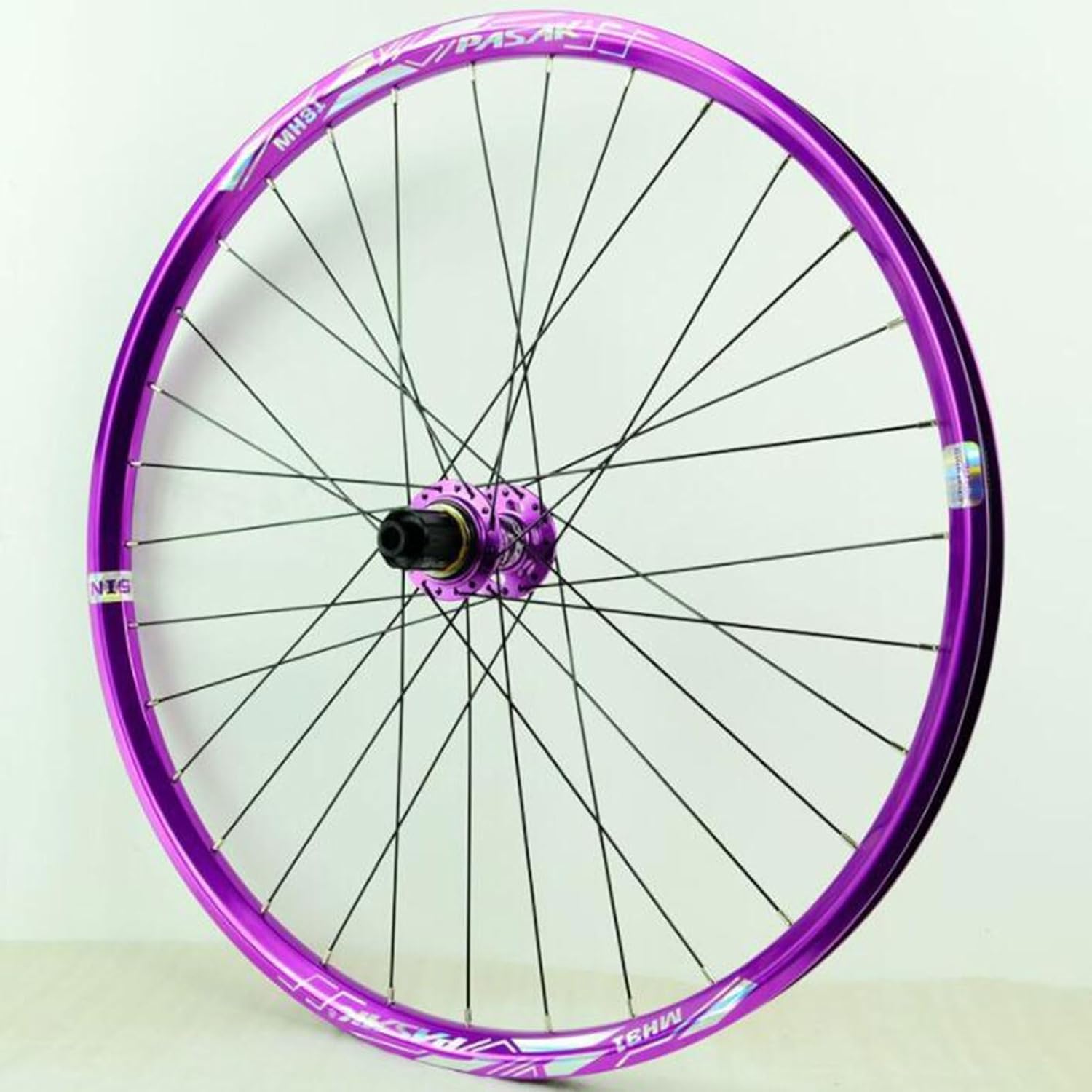 Scheibenbremse Fahrrad Laufradsatz,Steckachse 26 27,5 29 Zoll Mountainbike Räder Aus Aluminiumlegierung Vorne 2 Hinten 4 Lager for 8-12S-Kassette Wheelset