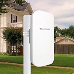 2026 Outdoor WiFi Extender，IP65 Weatherproof，WiFi Booster and Signal Amplifier，Outdoor WiFi Extender for Farm，Courtyard，Factory，Campsite