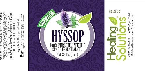 Miniatura 2 de Aceite esencial de hisopo 100% puro, grado terapéutico, aceite de hisopo, 10 ml