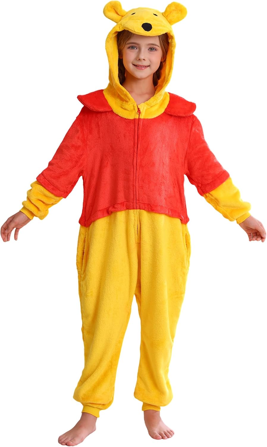 Unisex Children Animal Onesie, Halloween Costume Christmas Pajamas For Girls and Boys 4-13Y