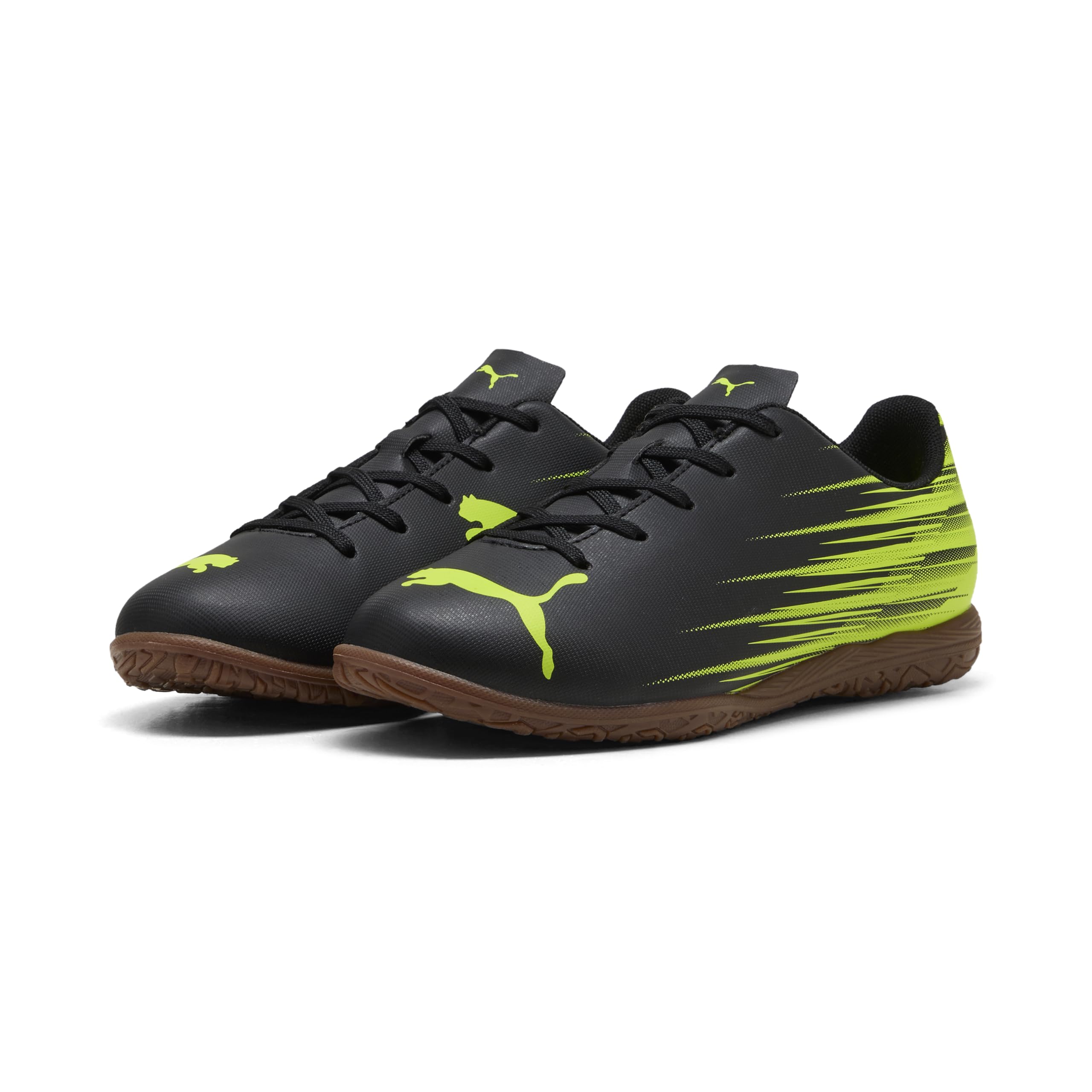 Puma ATTACANTO II IT JR buty piłkarskie, czarno-limonkowe, 35 EU