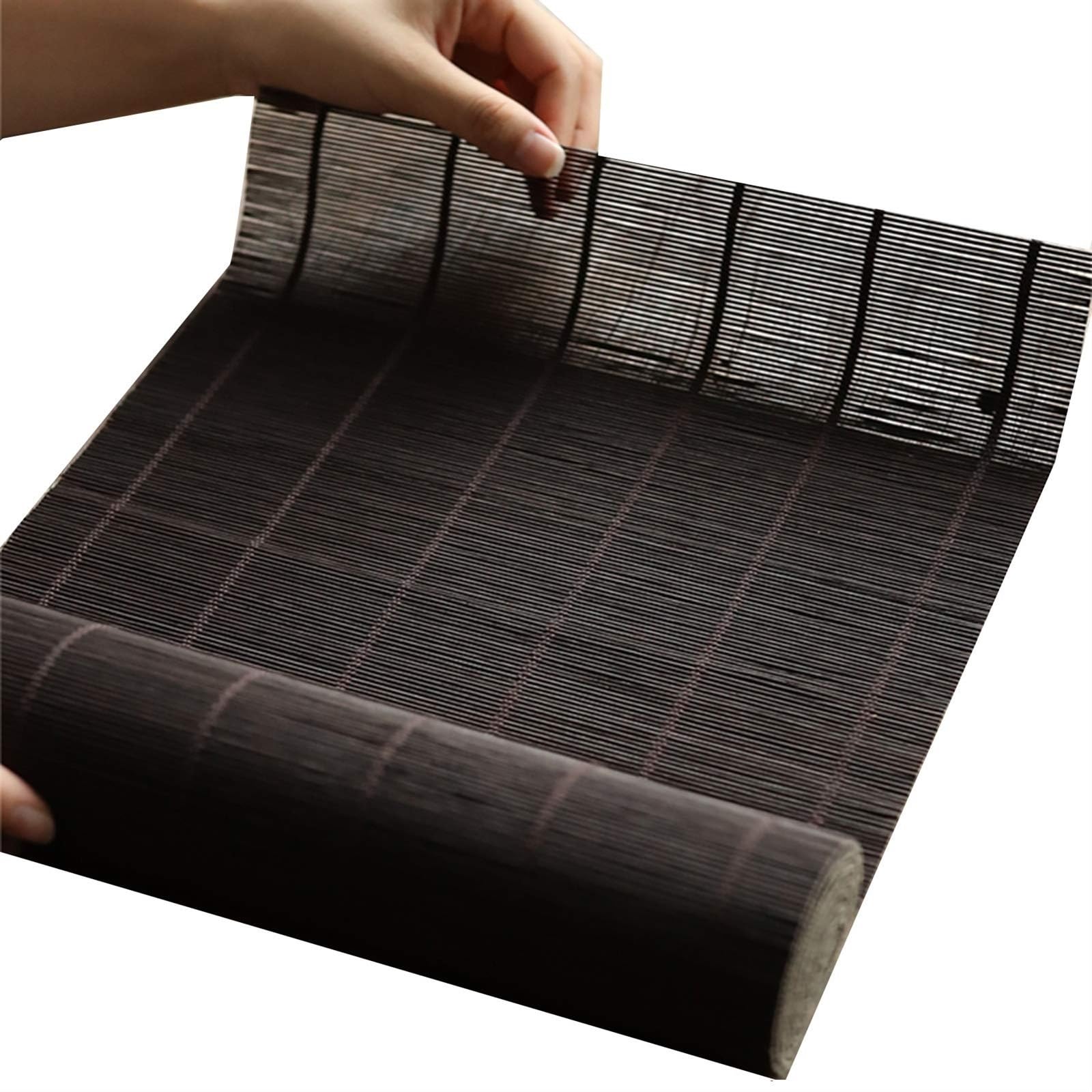 Tischläufer Bambus Tischband 30-300cm Japanischen Stil Handgewebte Traditionelle Tischsets Anti-Hot-Tischset Couchtischläufer Teematten (Size : 30x210cm)