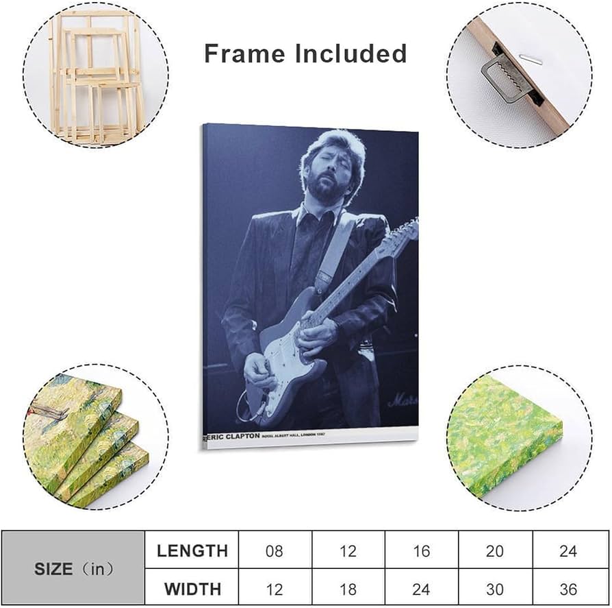 Amazon.co.jp: ERIC CLAPTON エリッククラプトン映画ポスター 印刷